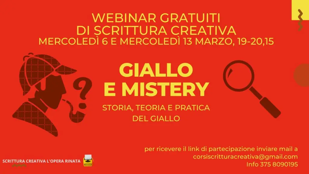 Scrittura Creativa L'Opera Rinata-Corsi e Webinar Gratuiti di Scrittura Creativa