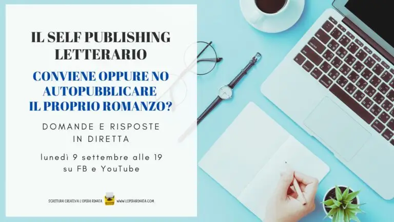 scrittura creativa webinar gratuito self publishing. Scrittura Creativa L'opera Rinata.