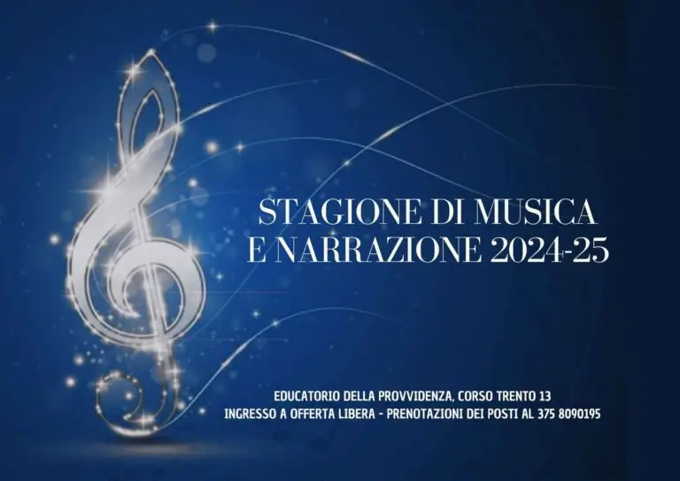 Concerti Torino - Stagione di Musica e Narrazione 2024-2025 L'Opera Rinata