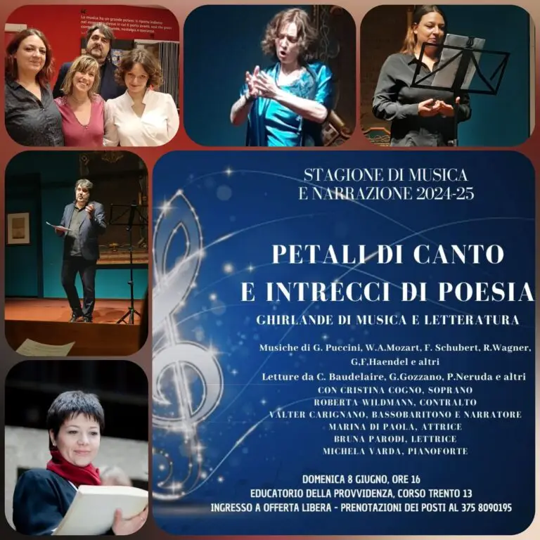 Concerti Torino - Stagione di Musica e Narrazione 2024-2025 L'Opera Rinata. domenica 8 giugno 2025.