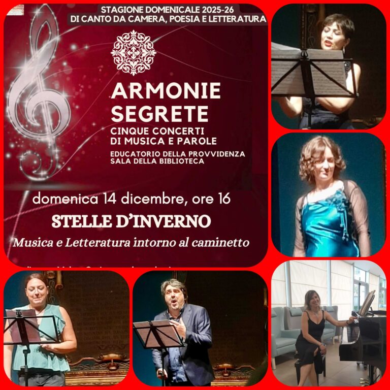 Stelle d'Inverno-Torino-14 dicembre-stagione di musica e letteratura l'opera rinata