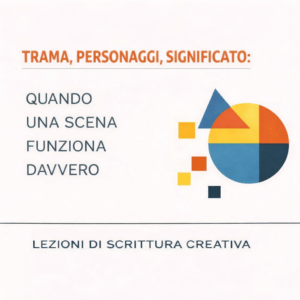 TRAMA, PERSONAGGI, SIGNIFICATO. QUANDO UNA SCENA CAMBIA DAVVERO Lezioni di Scrittura Creativa